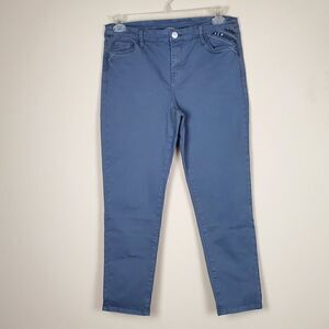 Soft Surroundings Blue Skinny Pants